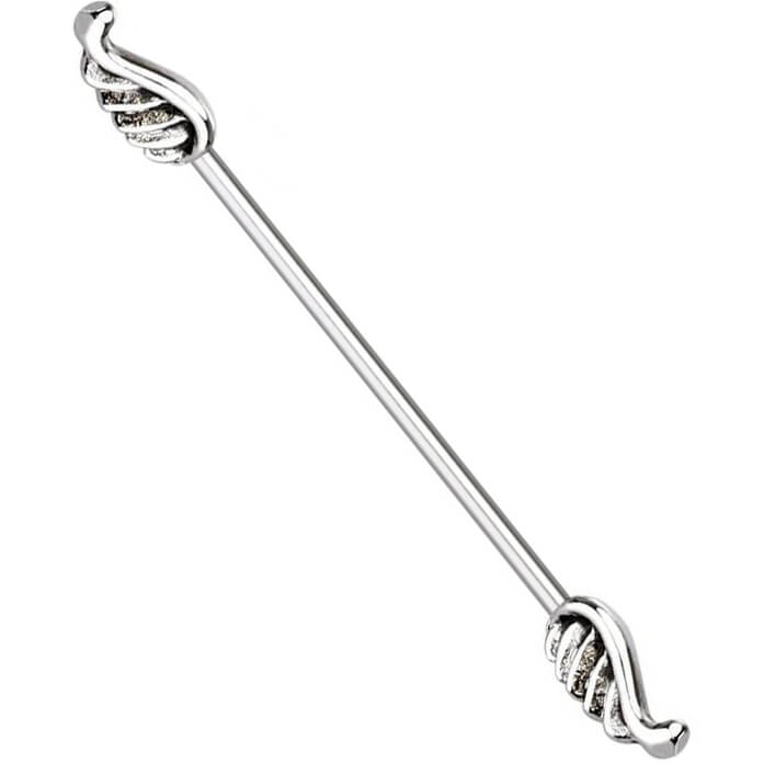 Industrial Barbell Angel Wings