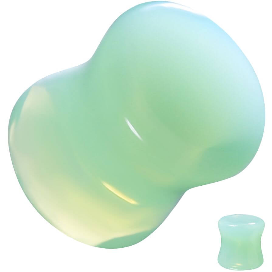 Plug Green blue opal