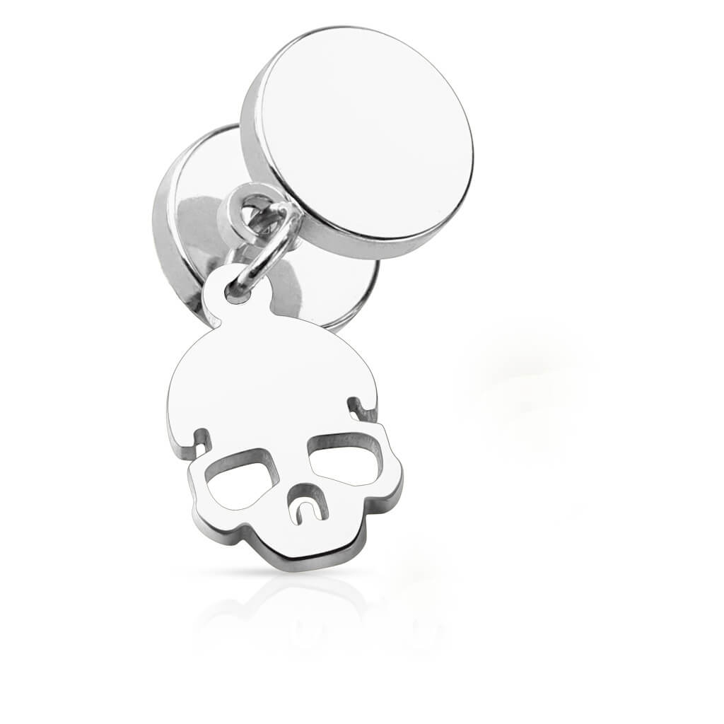 Finto Plug Pendente a teschio nero Filettatura Interna