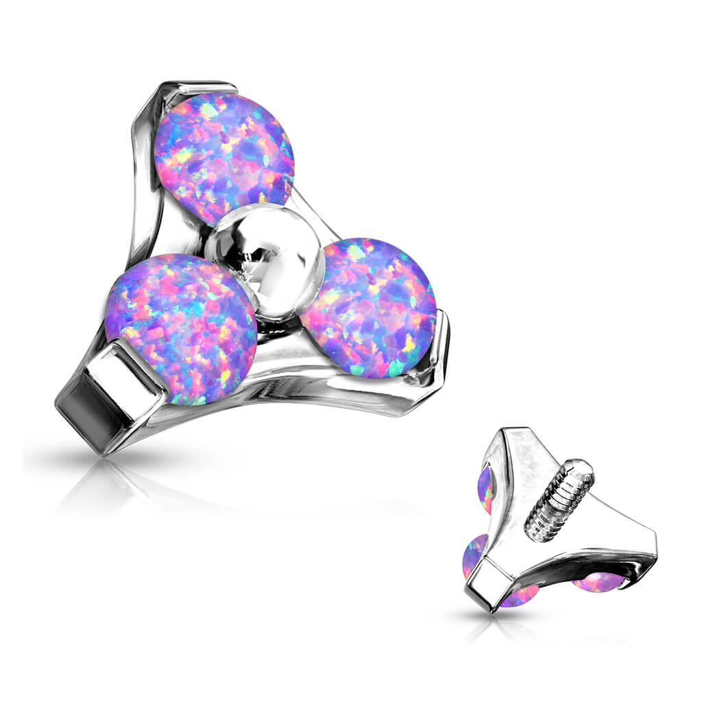 Embout Embout Triangle Zircone Filetage Interne