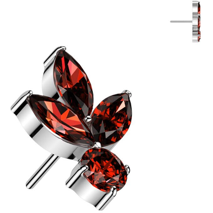 Titanium leaf zirconias Push-In