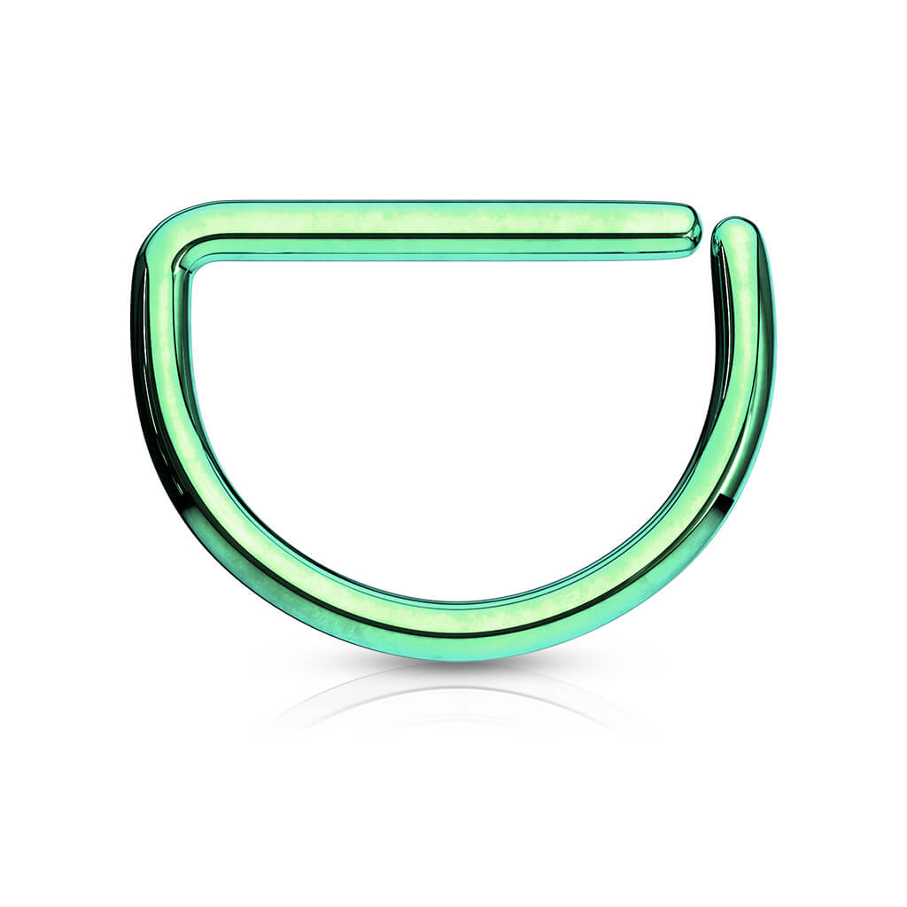 Anello Piercing Anello forma "D" Pieghevole