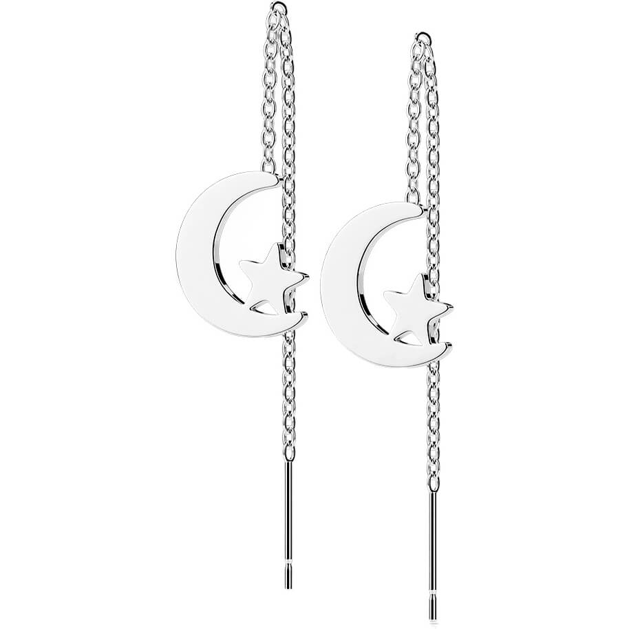 Colgante Cadena Estrella Luna