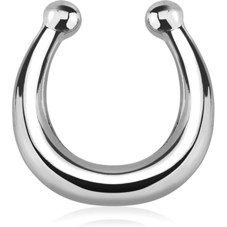 Fake Nose Piercing Septum Bendable