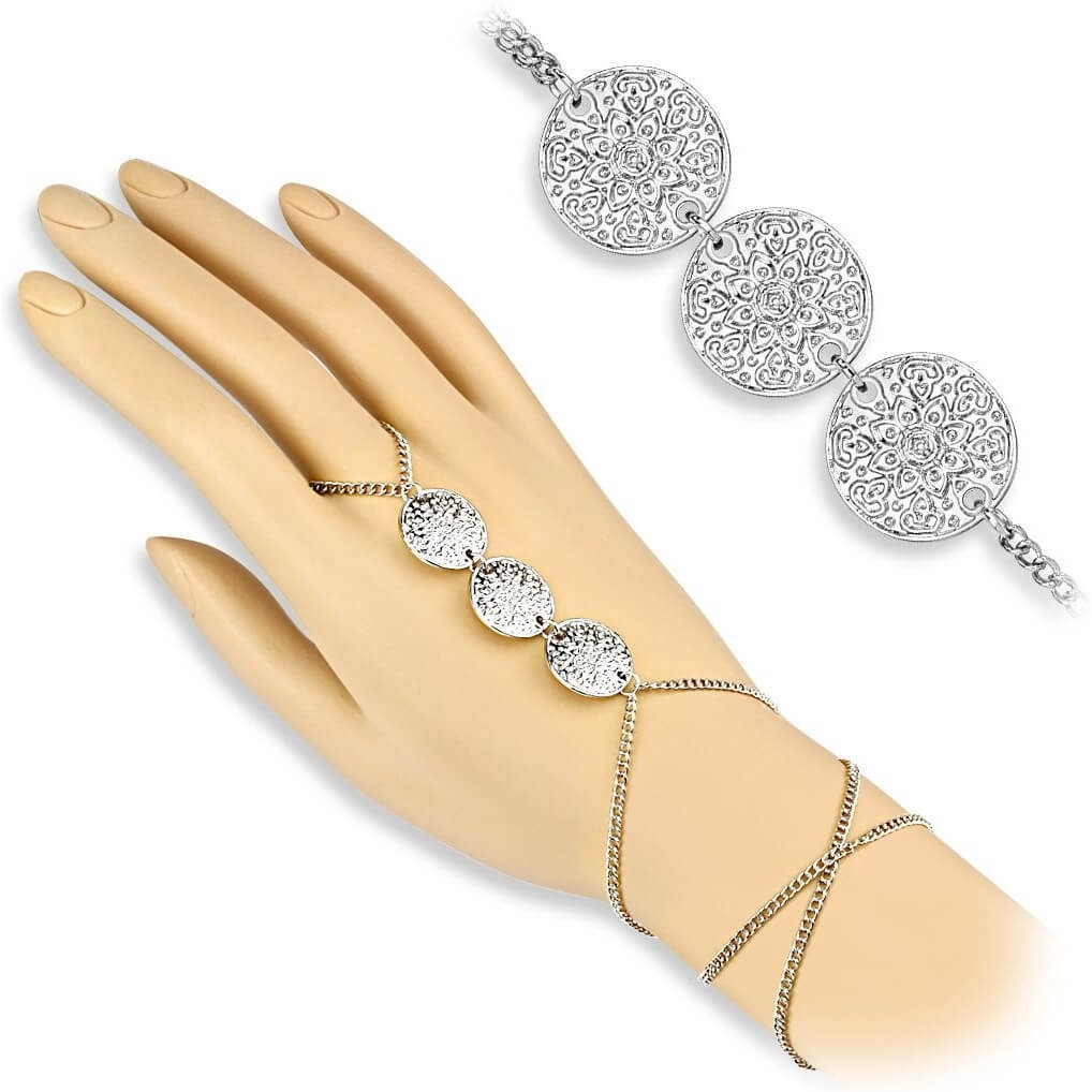 Bransoletka niewolnika kwiat lotosu