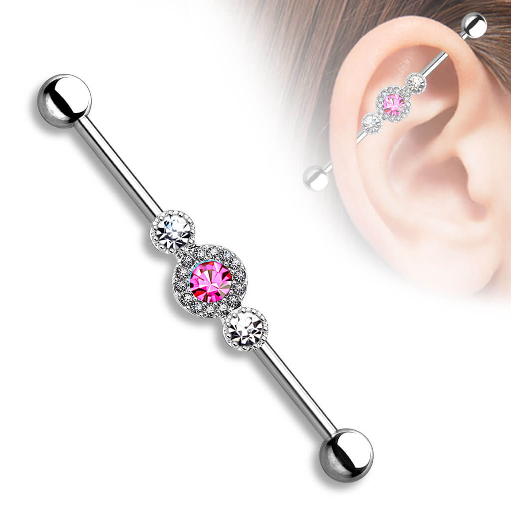 Industrial Barbell 3 Zirconias