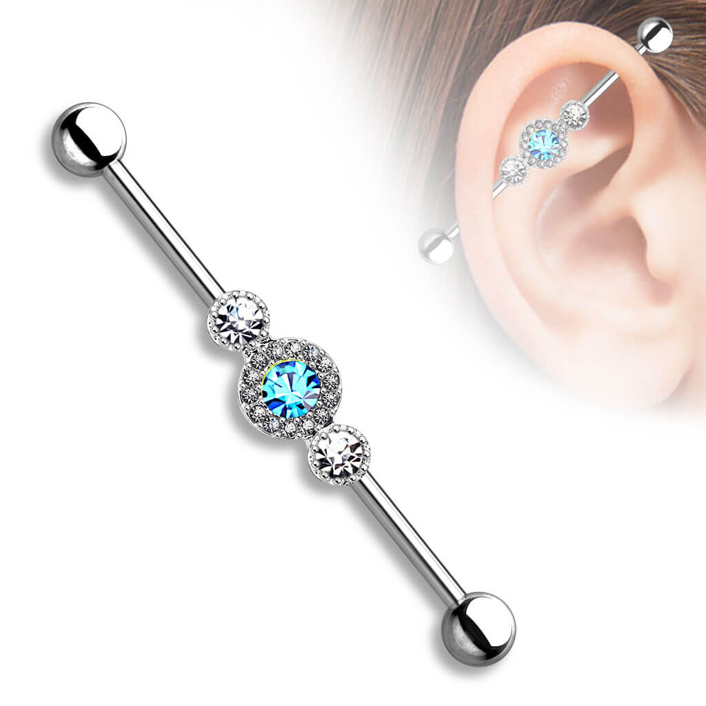 Industrial Barbell 3 Zirconias