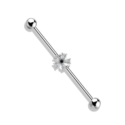 Industrial Barbell Blume Zirkonia