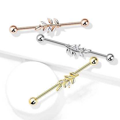 Industrial Barbell Leaf Zirconia