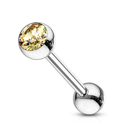 Barbell Ball Zirconia