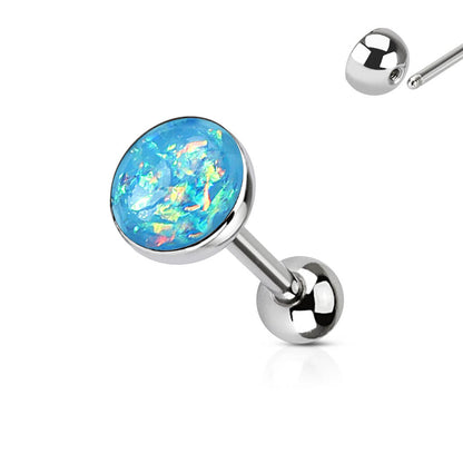 Tongue Barbell Opal