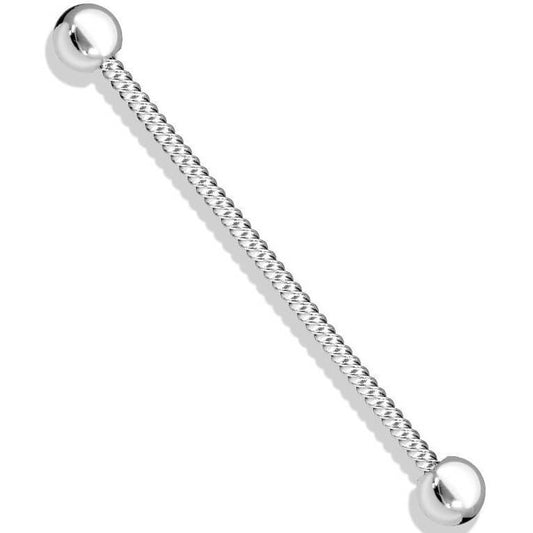 Barre industriel Bille Argent Corde