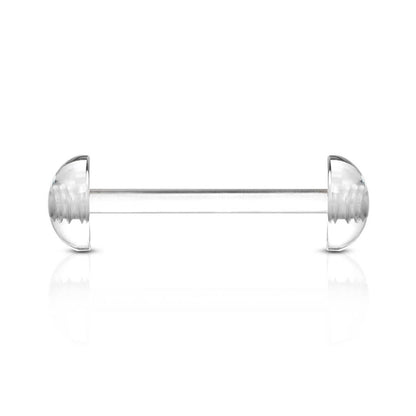 Acrylic Tongue Barbell Acrylic Dome