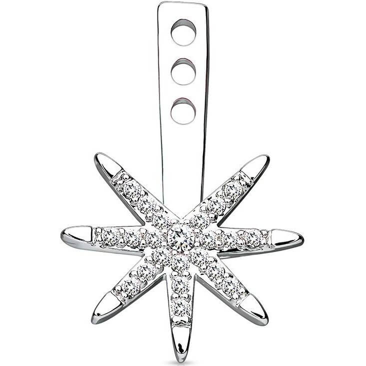 Attachment Star Zirconia Silver