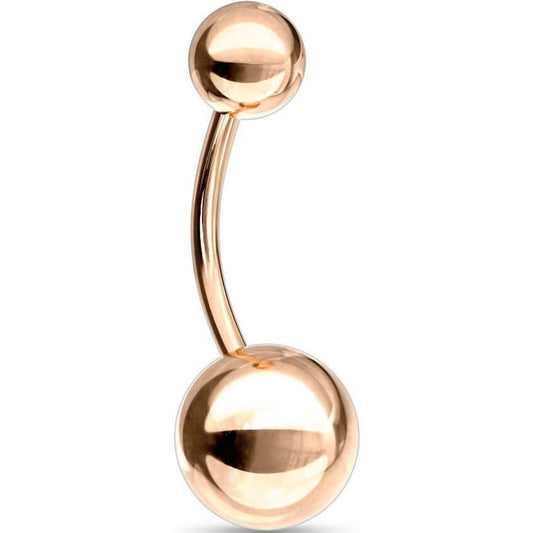 Piercing Ombelico Sfera Oro rosato