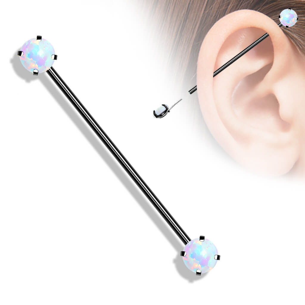 Industrial Barbell Opal Push-In