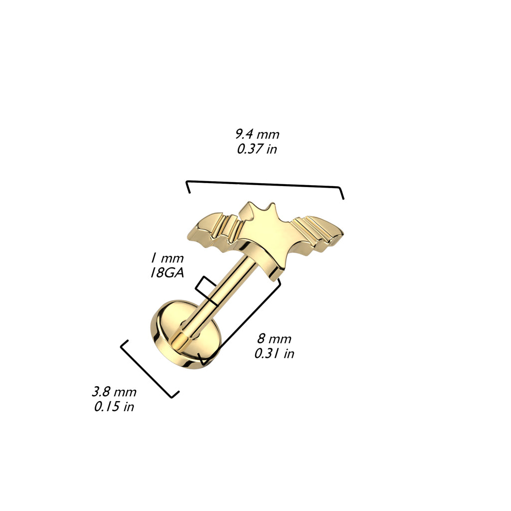 Titane Labret Chauve-souris Enfoncer