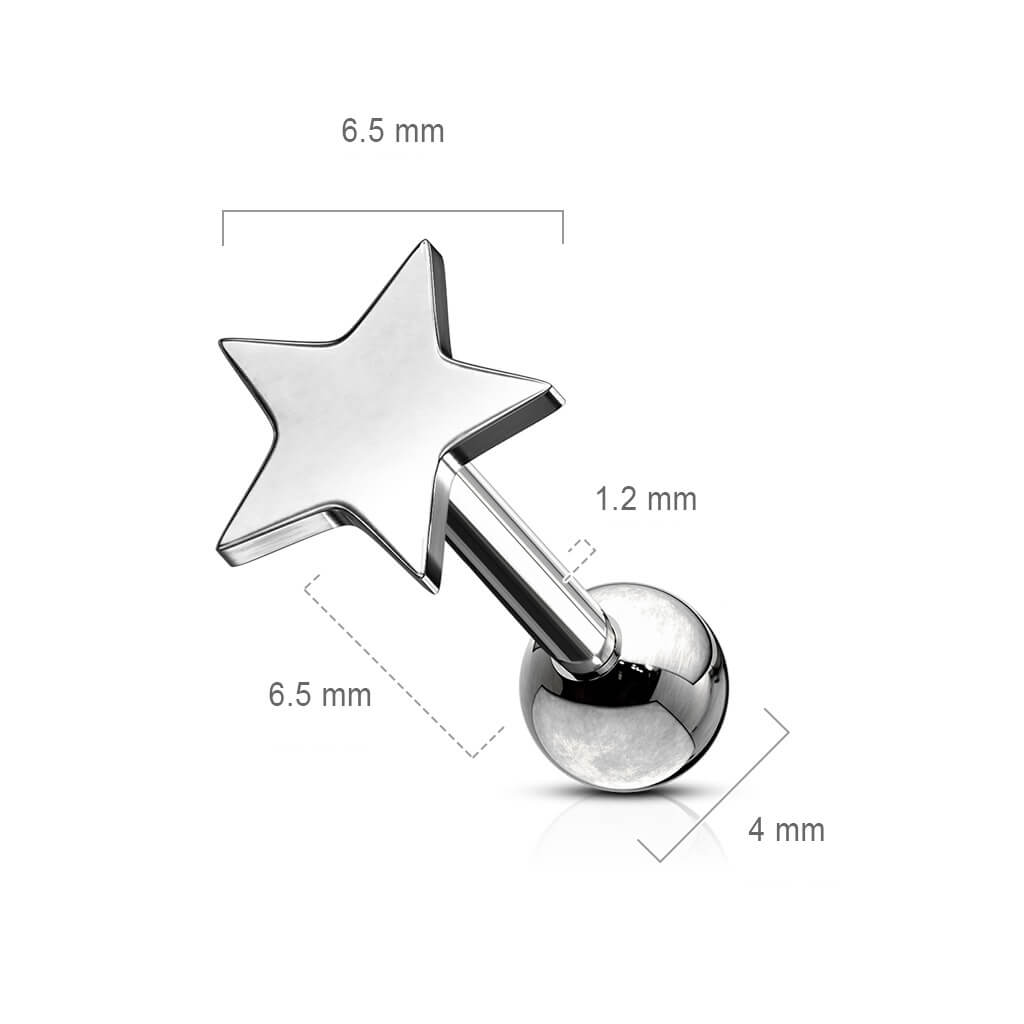 Barbell Flat Star