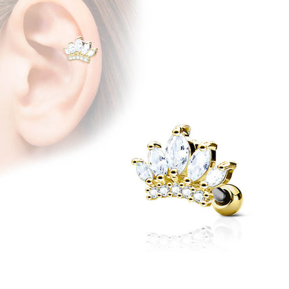 Barbell Crown Zirconia