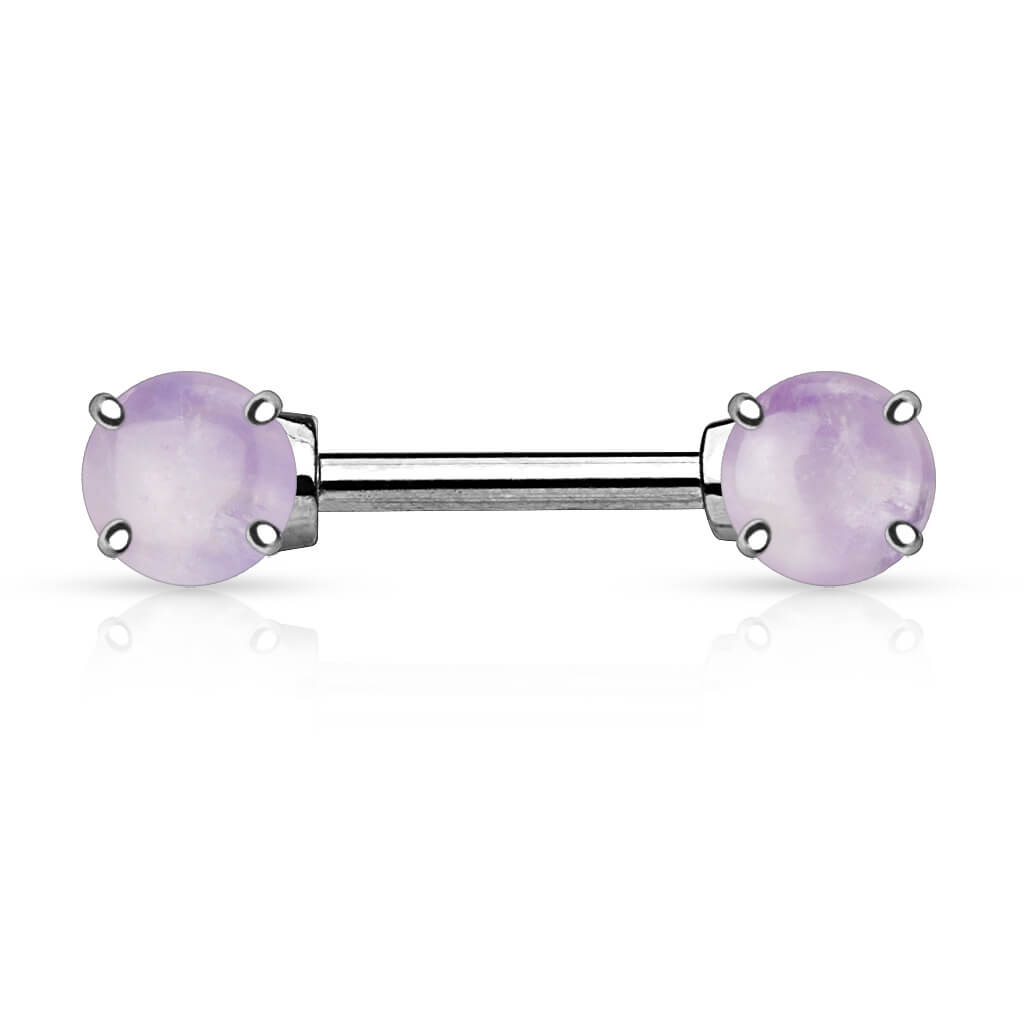 Piercing Capezzolo Pietre Semipreziose e Argento