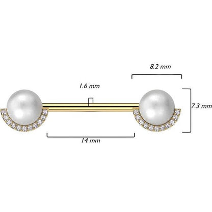 Téton Perle Zircone