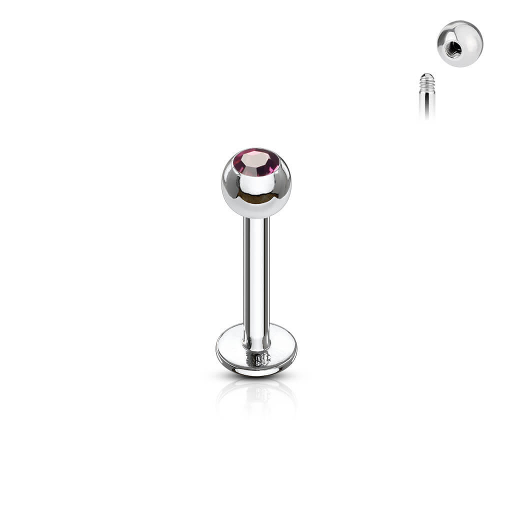 Labret Ball Zirconia