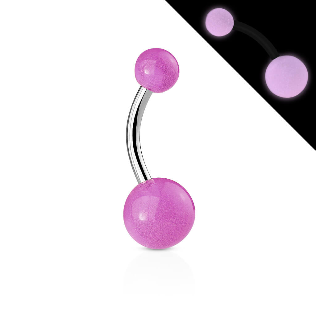 Belly Button Piercing Ball Glow in the Dark