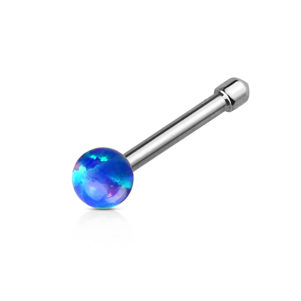 Nose Stud Opal Ball