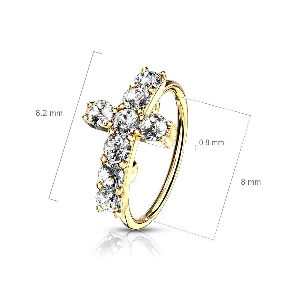 Ring Cross Zirconia Bendable