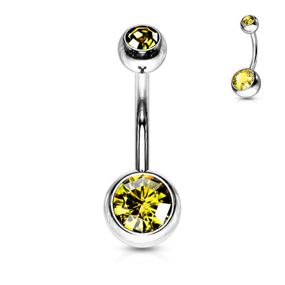 Bauchnabelpiercing Kugel Zirkonia