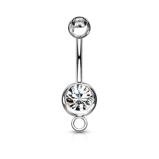 Belly Button Piercing Ball Zirconia