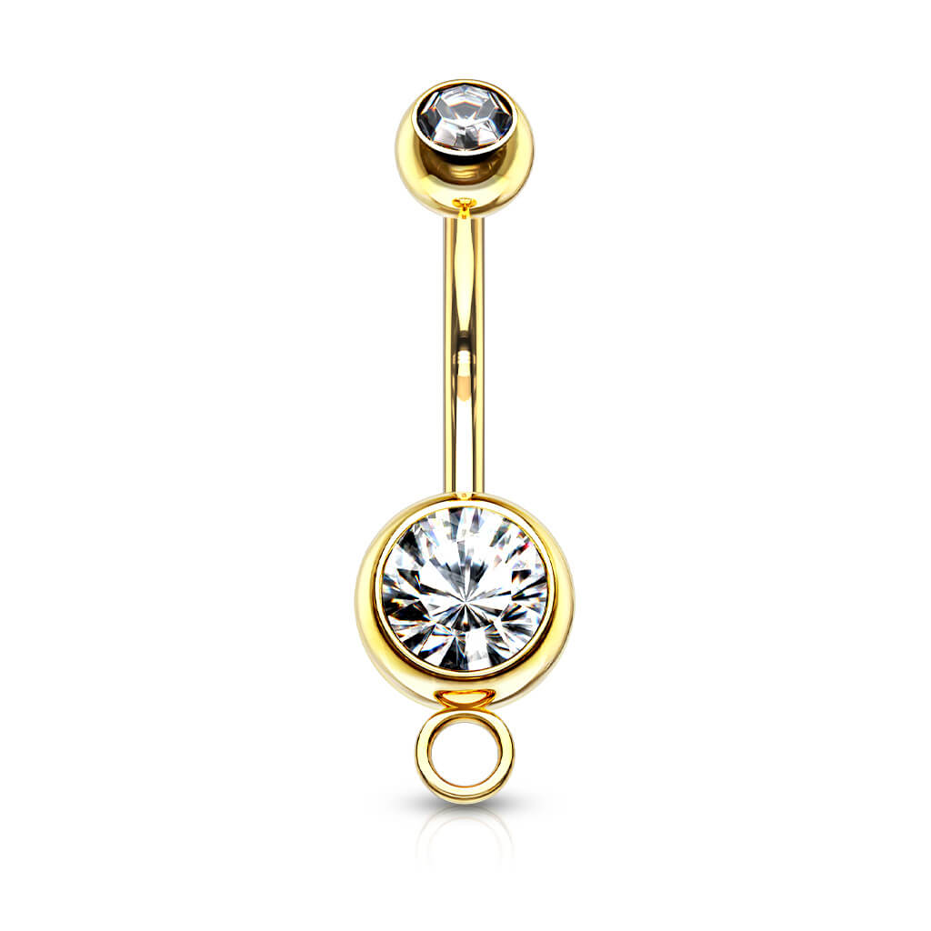 Bauchnabelpiercing Kugel Zirkonia