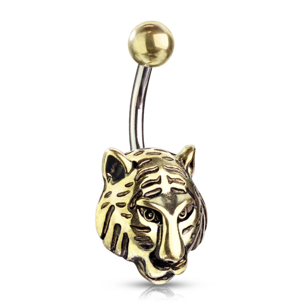 Piercing Ombelico Tigre d´oro