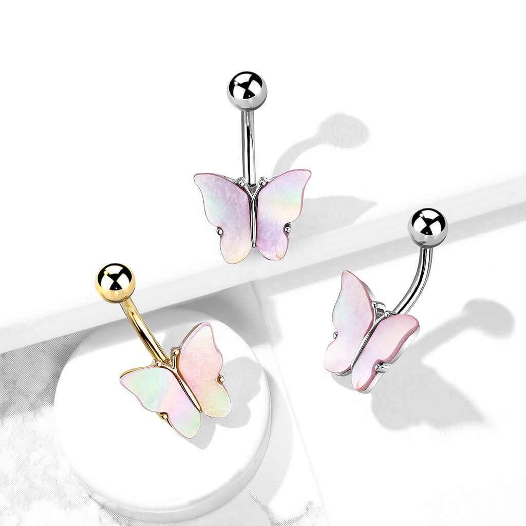 Piercing Nombril Papillon