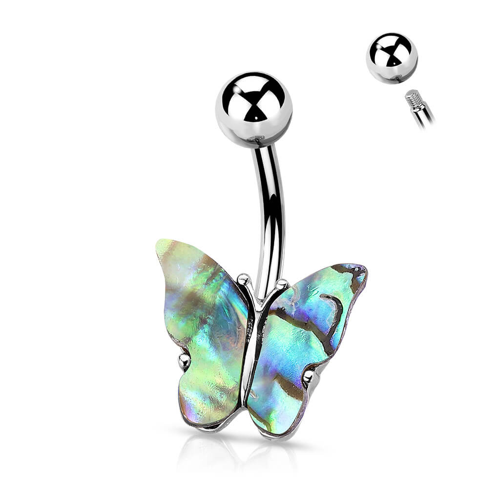 Piercing Nombril Papillon