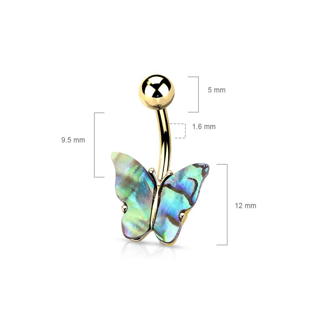 Piercing Nombril Papillon