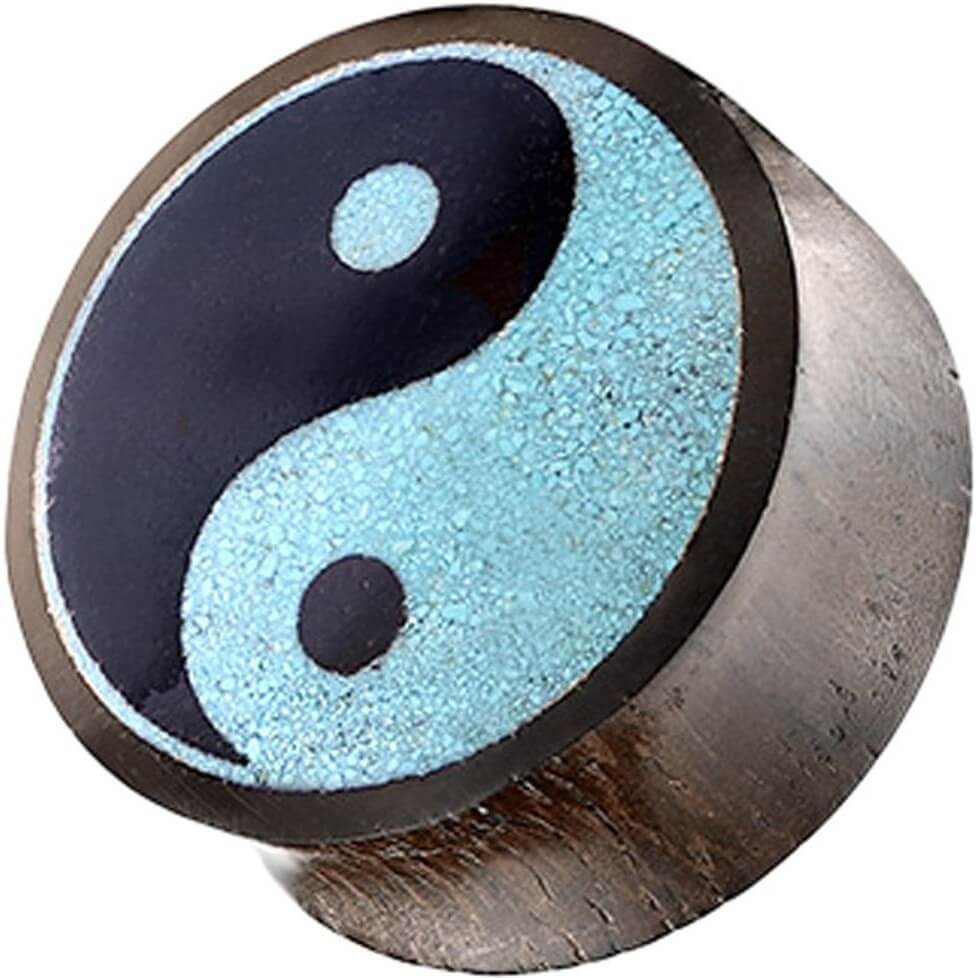 Plug drewno sono ying yang