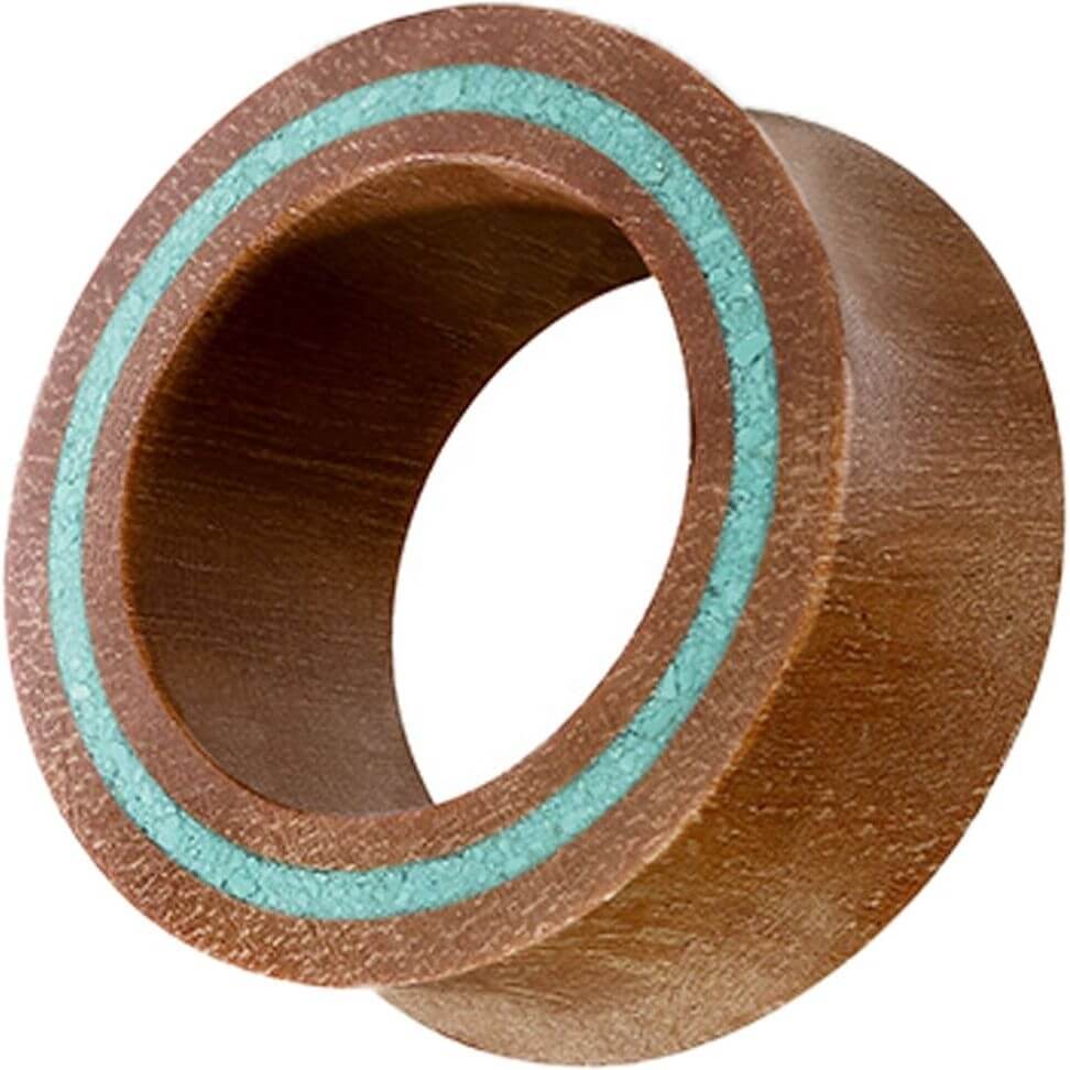 Tunnel Turquoise Sawo Wood