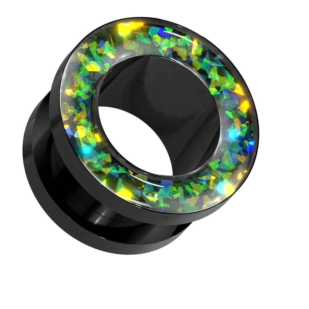 Tunnel Opal Black Internally Threaded