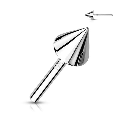 Or 14kt Embout Embout Pointe Enfoncer