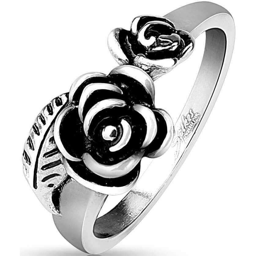 Anneau Rose Argent