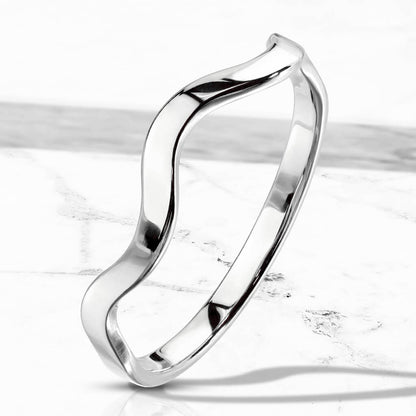 Wavy Line Silver