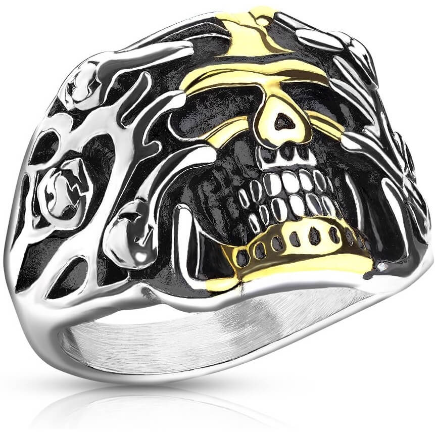 Skull Gold Silver