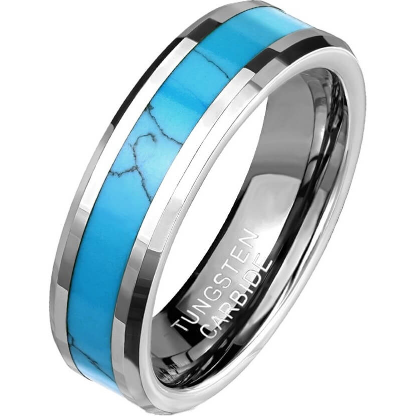 Anneau Turquoise Argent