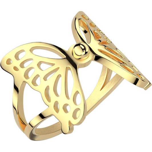 butterfly gold IP coating