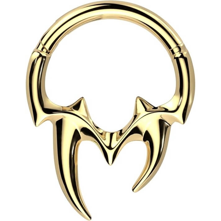 Ring Tribal Fangs Clicker