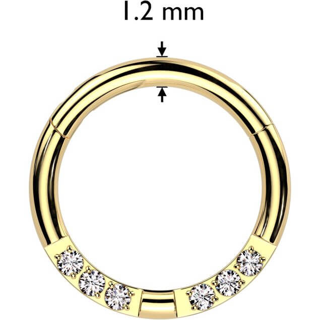 Ring zirconia Clicker