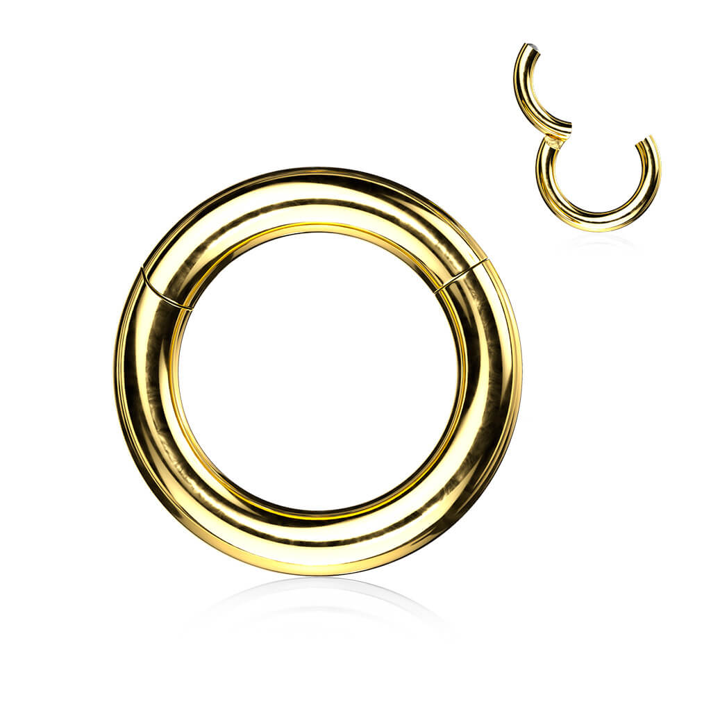 Anello Piercing Design spesso Clicker