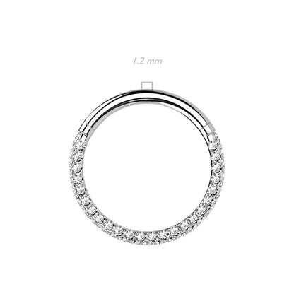 Titanium Ring Zirconia Clicker