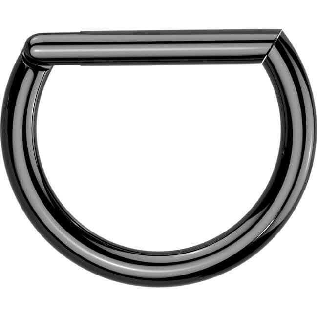 Titanium Ring gold silver black Segment